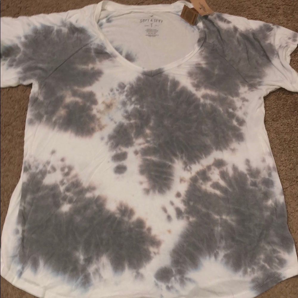 Tie Dye American Eagle Shirt